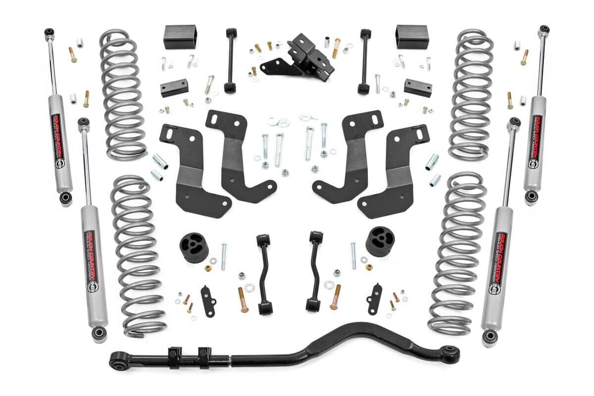 3.5 Inch Lift Kit | C/A Drop | 4-Door | Jeep Wrangler Unlimited 4WD (18-23)