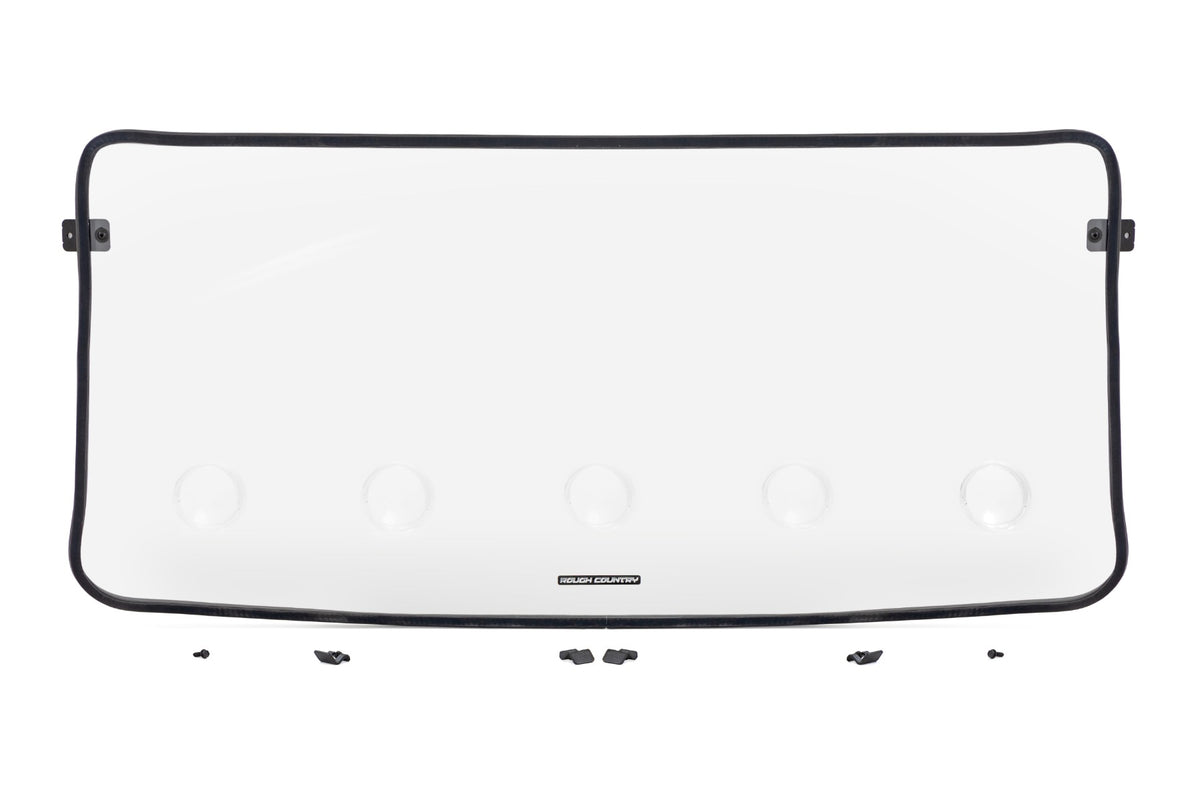 Vented Full Windshield | Scratch Resistant | Polaris XPEDITION XP 5 