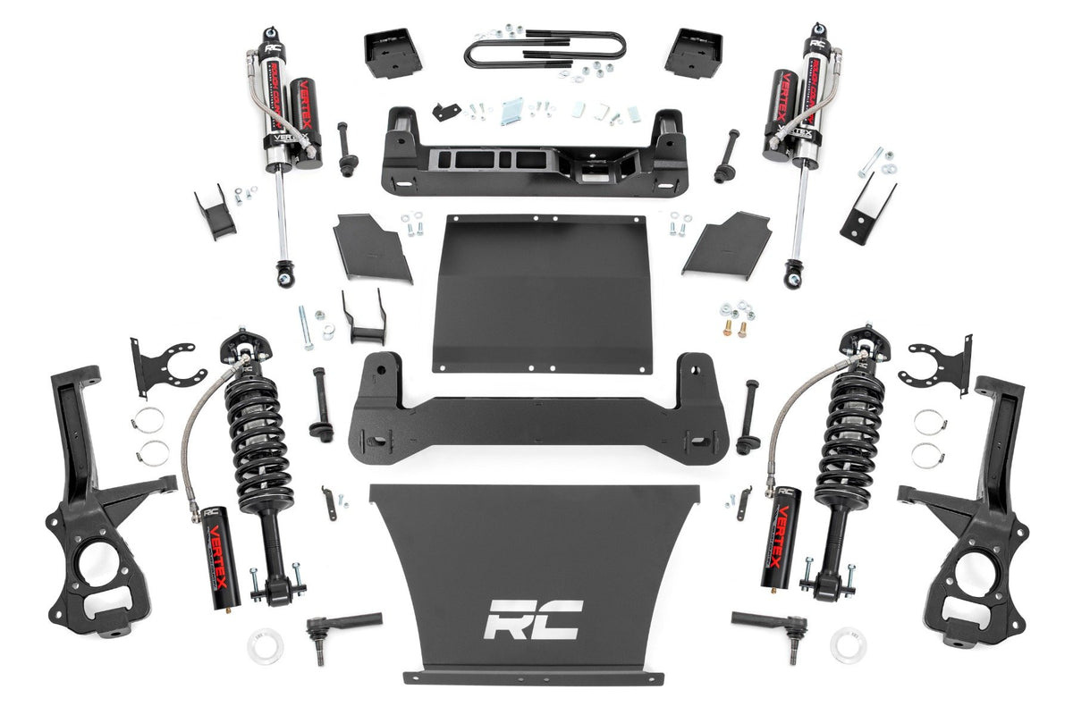 6 Inch Lift Kit | Mono Leaf Rear | Vertex | Chevy Silverado 1500 4WD (25-26)