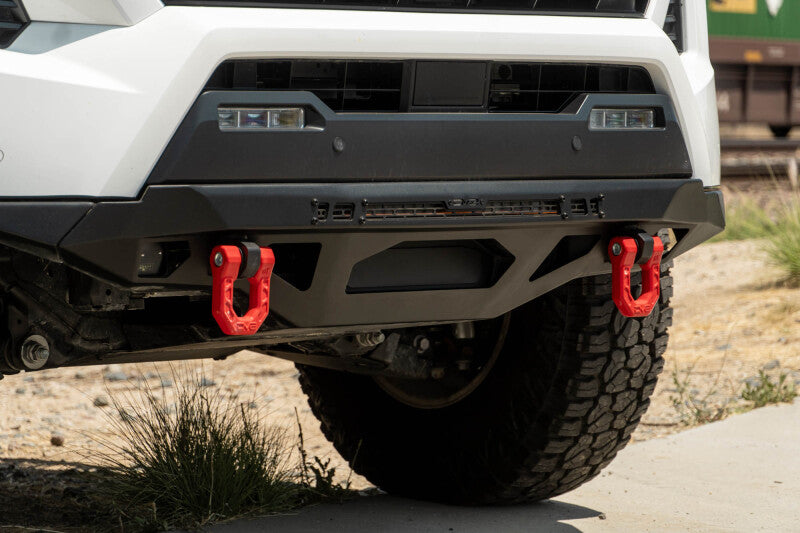 DV8 Winch Fairlead Cover Plate - Micro Texture Black
