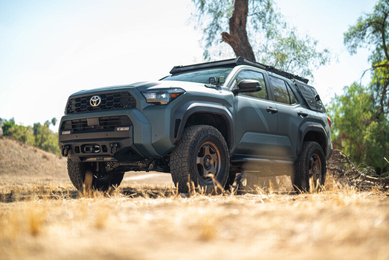 DV8 Offroad 2025 Toyota 4Runner Front Bumper w/ Centric Winch