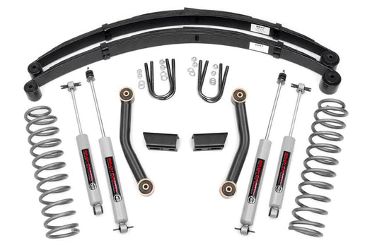 3 Inch Lift Kit | Series II | RR Springs | Jeep Cherokee XJ 2WD/4WD (84-01)