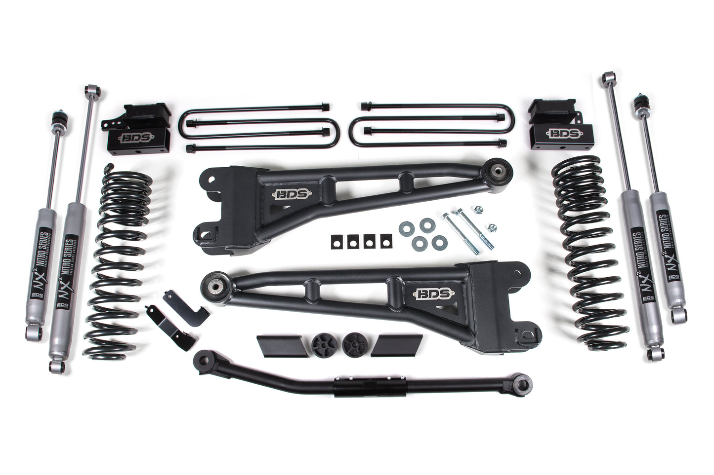 2020-2022 Ford F-450 Super Duty 4wd 3" Radius Arm Suspension Lift Kit  1" Rear L