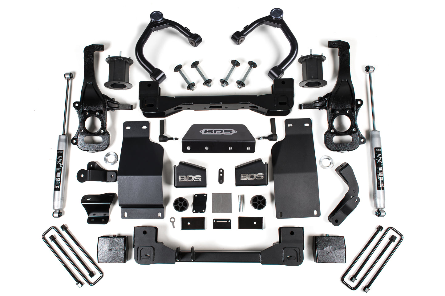 2019-2026 Chevy/GMC 1500 Diesel/2.7T 4wd 6" Suspension System  5" Rear  Block  -