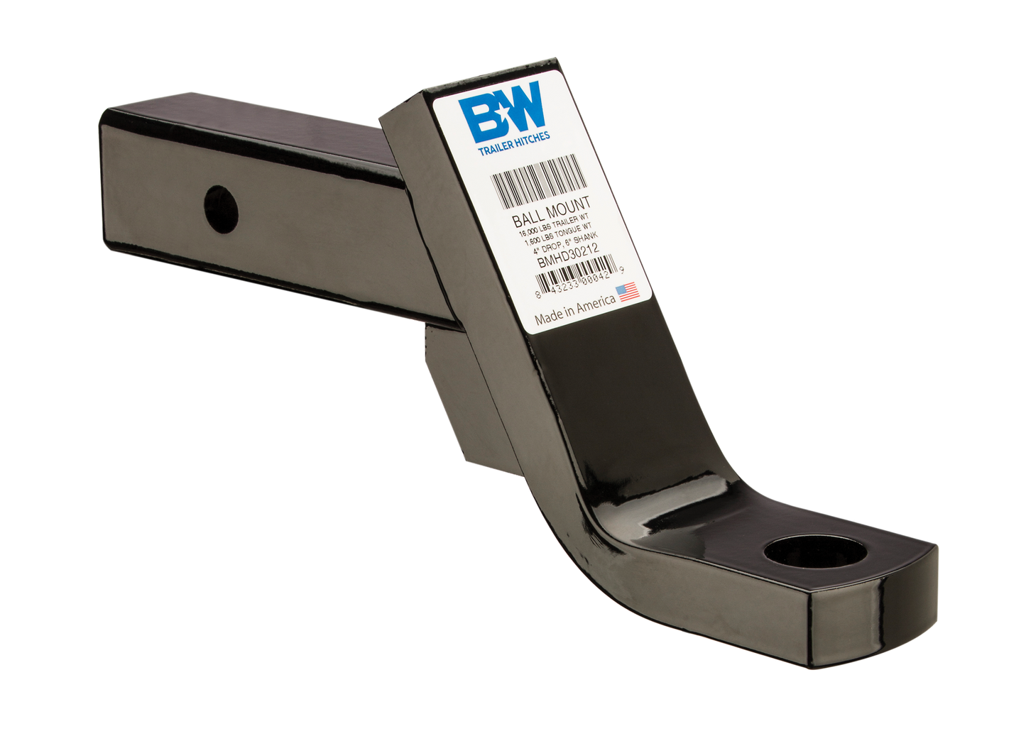 BMHD30212 2.5 BALL MOUNT 16K 4 DROP