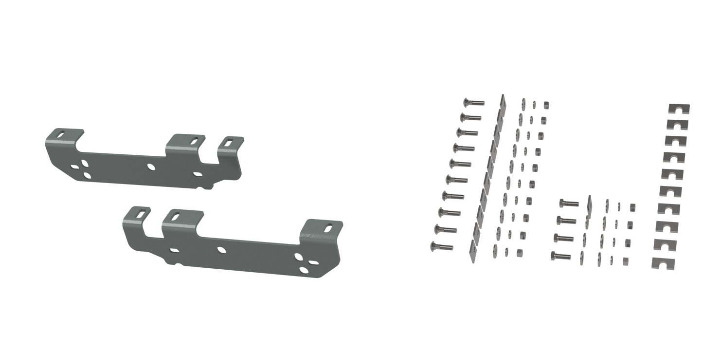 CUSTOM INSTALLATION MOUNTING BRACKET KIT FOR 5TH WHEEL HITCH