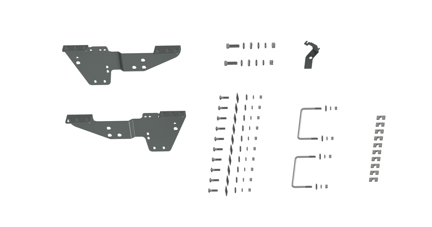 CUSTOM INSTALLATION MOUNTING BRACKET KIT FOR 5TH WHEEL HITCH