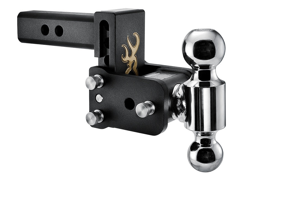 TS10033BB B&W TOW AND STOW DUAL BALL 2 ADJ BALL MOUNT 3 DROP/3-1/2 RISE BROWNING