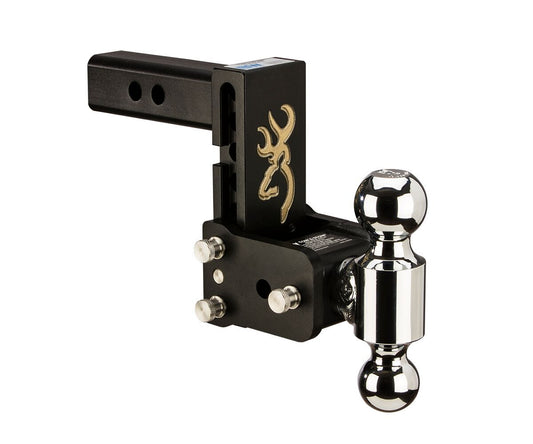 TS10037BB B&W TOW AND STOW DUAL BALL 2 ADJ BALL MOUNT 5 DROP/5-1/2 RISE BROWNING