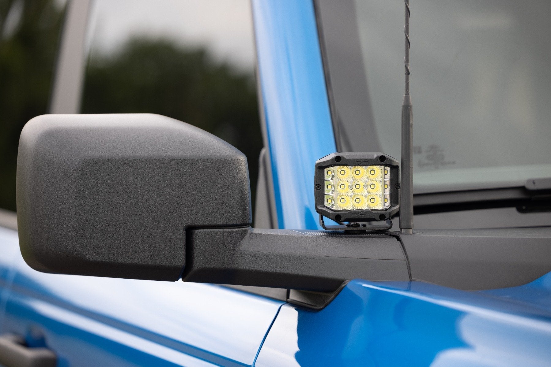 LED Light Kit | Ditch Mount | 2" Spectrum Pair | Spot Pattern | Ford Bronco (21-25)