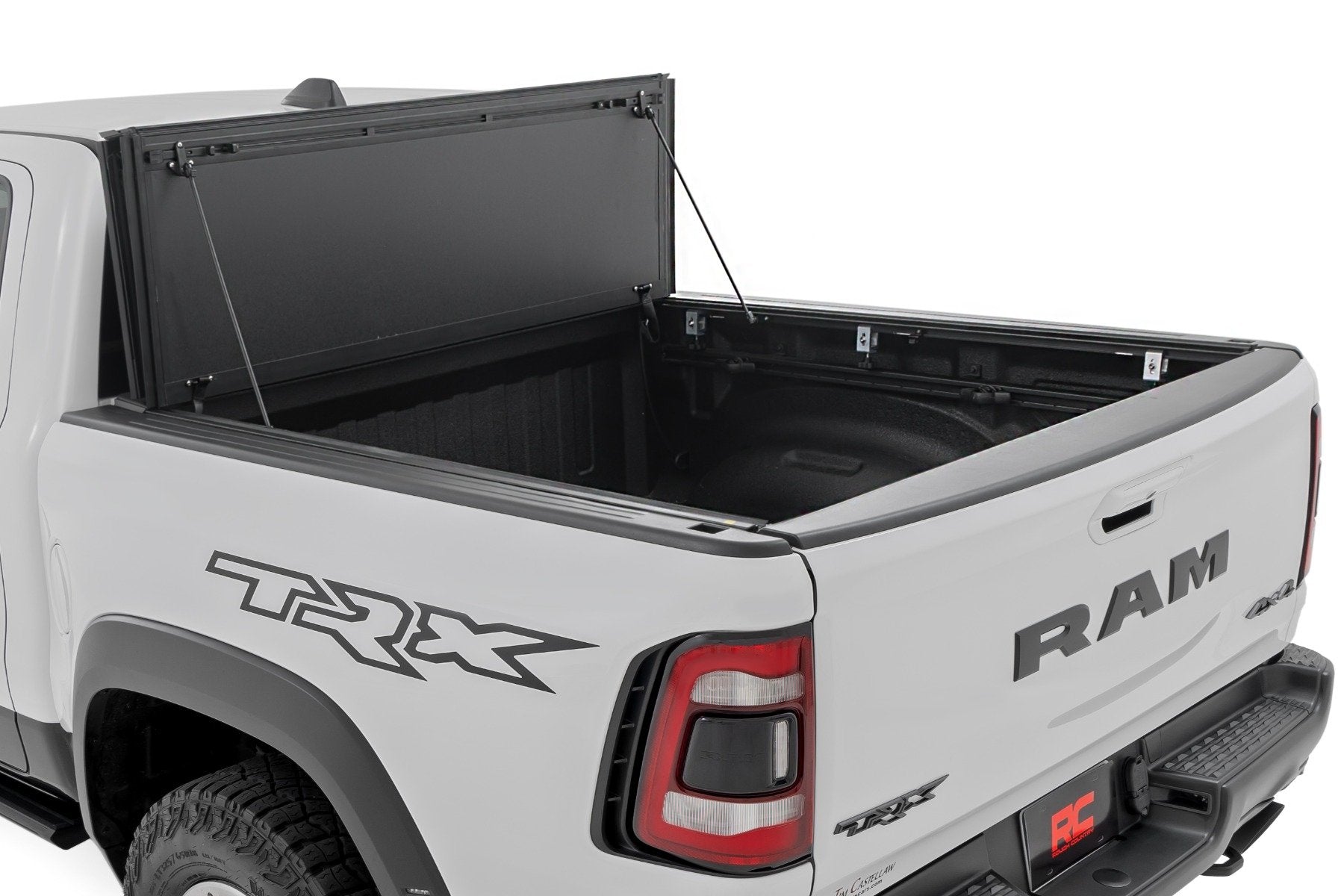 Hard Tri-Fold Flip Up Fold Bed Cover | 5'7" Bed | Ram 1500 (19-26)/1500 TRX (21-24) 