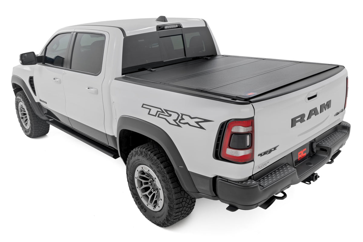 Hard Tri-Fold Flip Up Fold Bed Cover | 5'7" Bed | Ram 1500 (19-26)/1500 TRX (21-24)