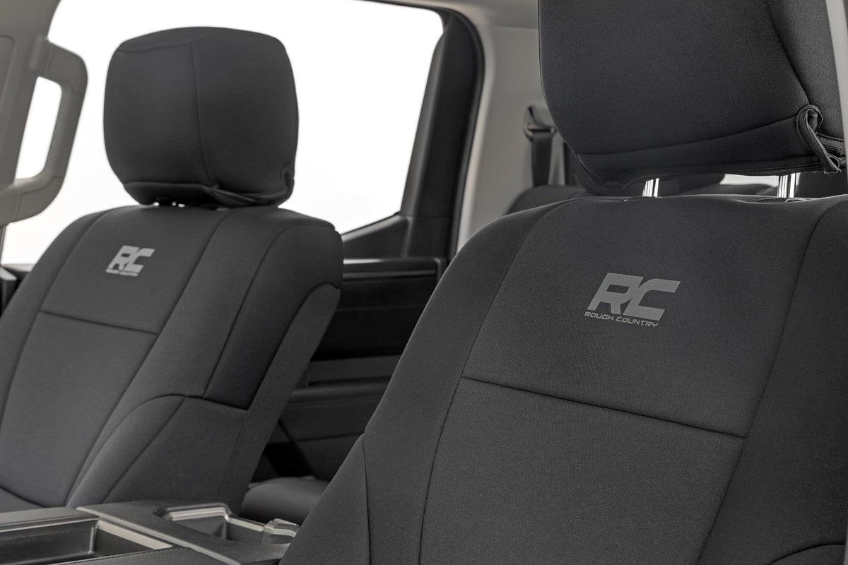 Seat Covers | No Rear Cup Holder | Toyota Tundra 2WD/4WD (2022-2026)