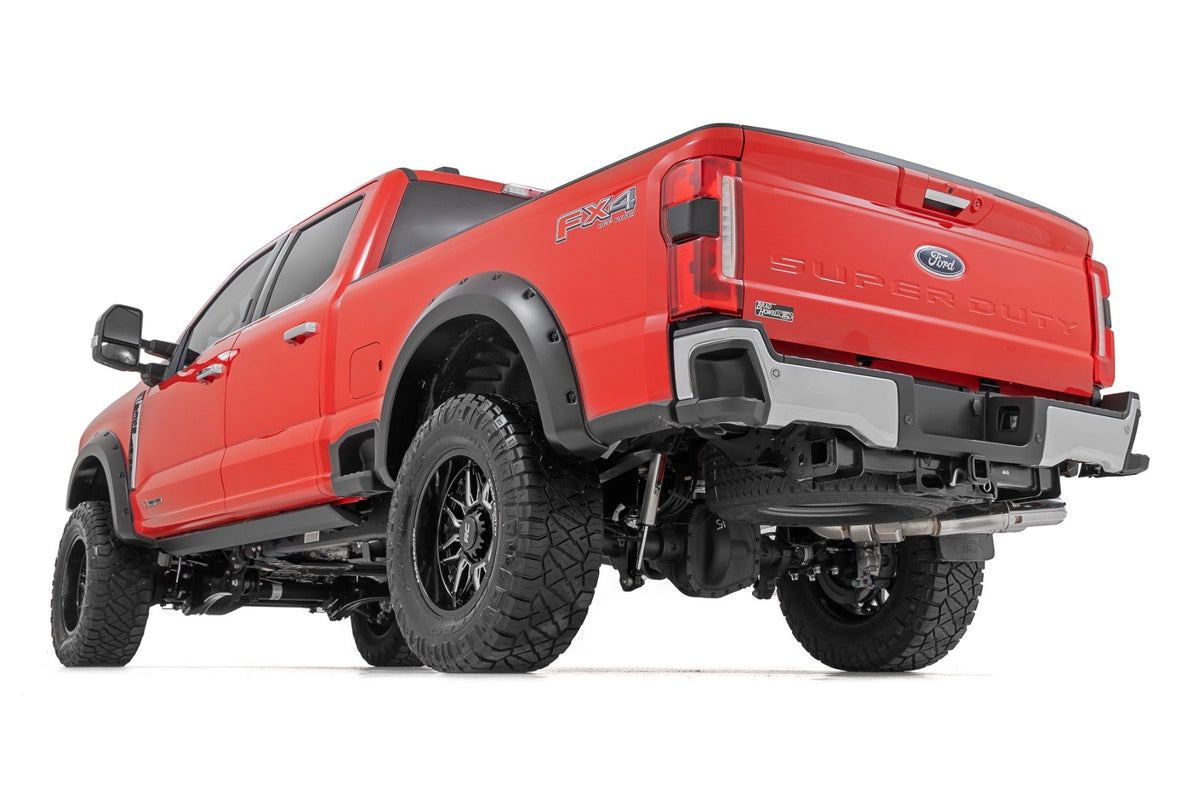 Pocket Fender Flares | YZ Oxford White | Ford F-250/F-350 Super Duty (23-26)
