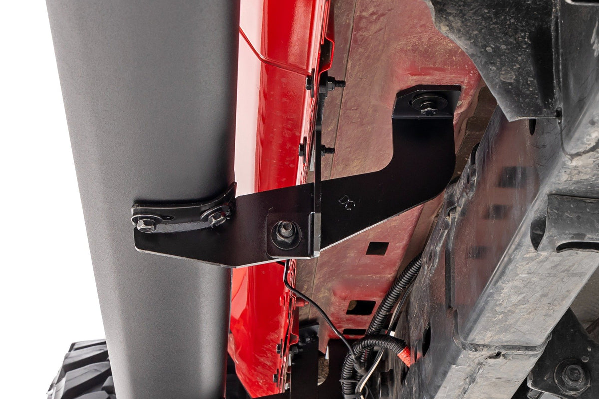 Oval Nerf Steps | Black | Jeep Gladiator JT 4WD (2020-2025)