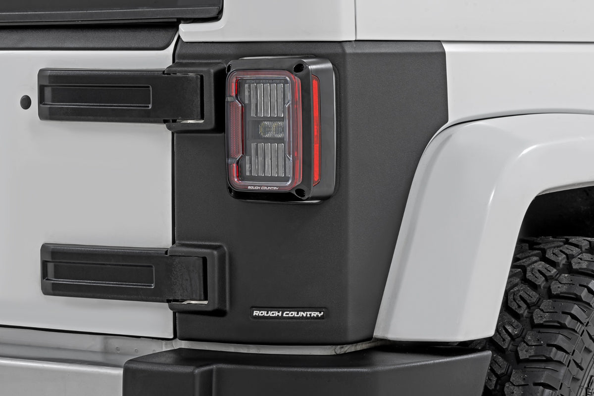 Trail Cladding | Rear Corners | Jeep Wrangler JK/Wrangler Unlimited  (07-18)