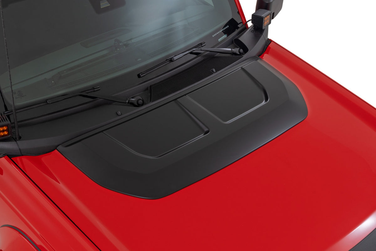 Hood Scoop | Gloss Black | Ford Bronco 4WD (2021-2025)