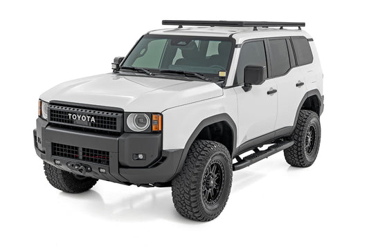 Oval Nerf Steps | Black | Toyota Land Cruiser 4WD (2024-2025)