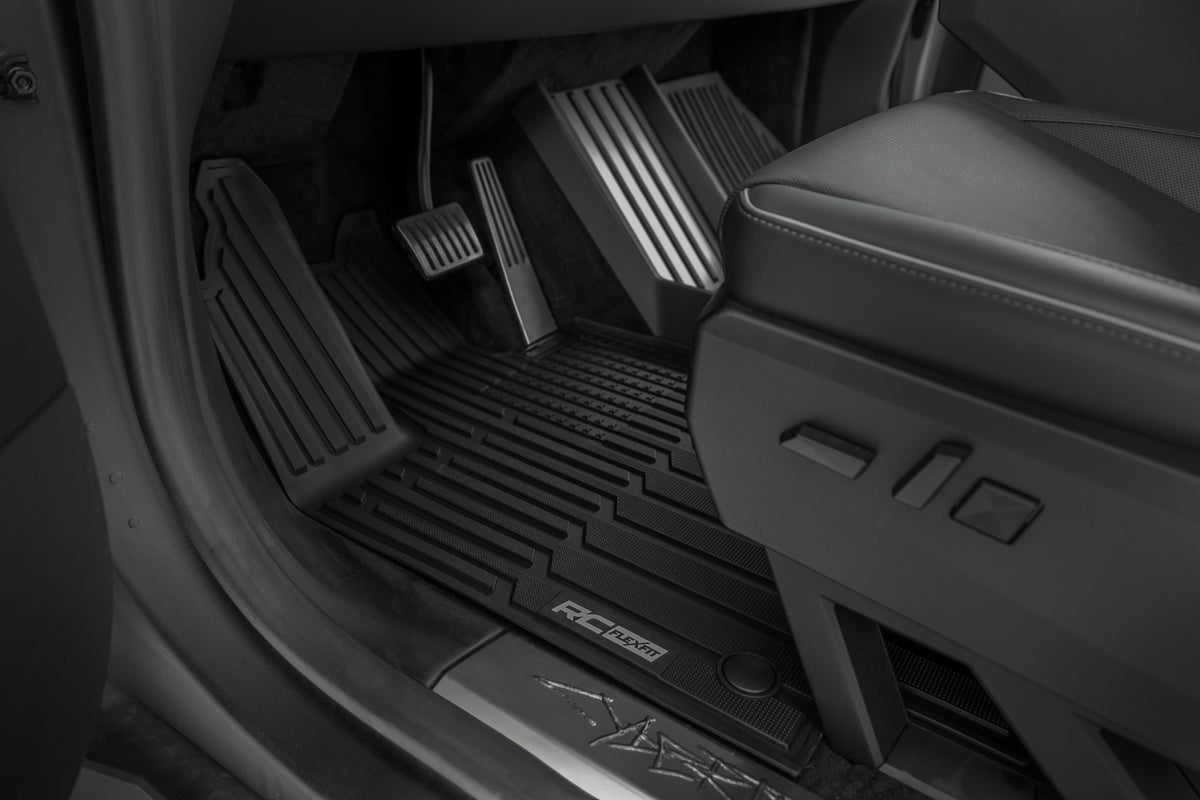 Flex-Fit Floor Mats | FR & RR | Tesla Cybertruck 4WD (2024-2025)