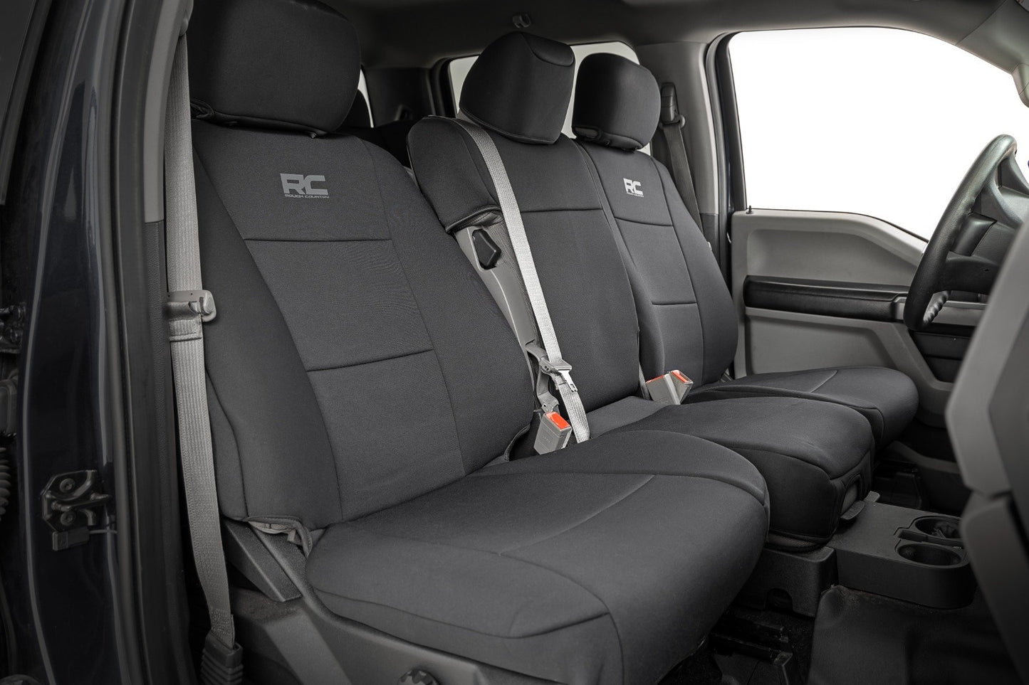 Seat Covers | FR Bench | Ford F-150 (15-25)/F-250 Super Duty (17-26)/F-350 Super Duty (17-26) 