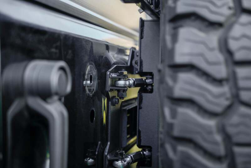 DV8 07-18 Jeep Wrangler (JK) Tire Carrier for MTO Bumper
