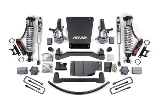 2007-2013 GM 1500 4wd 6" Suspension Lift Kit  3.5" Rear  Block/AAL - 2.5 PES C/O