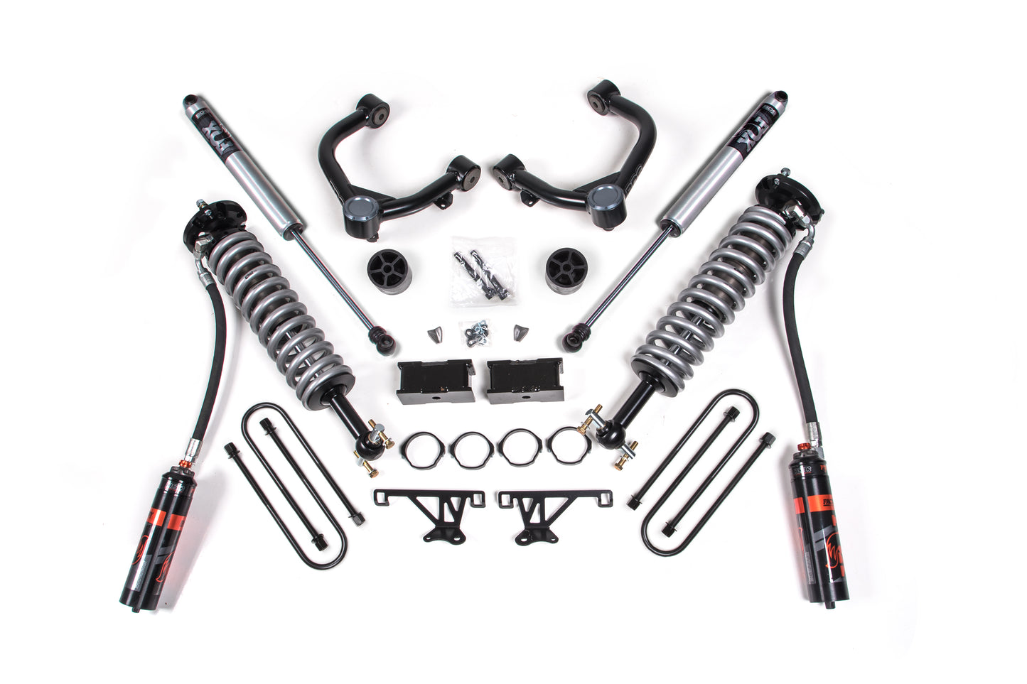 2025-2026 Chevy/GMC 1500 4wd 3.5" Suspension Lift Kit  1.5" Rear  Block - Fox 2.