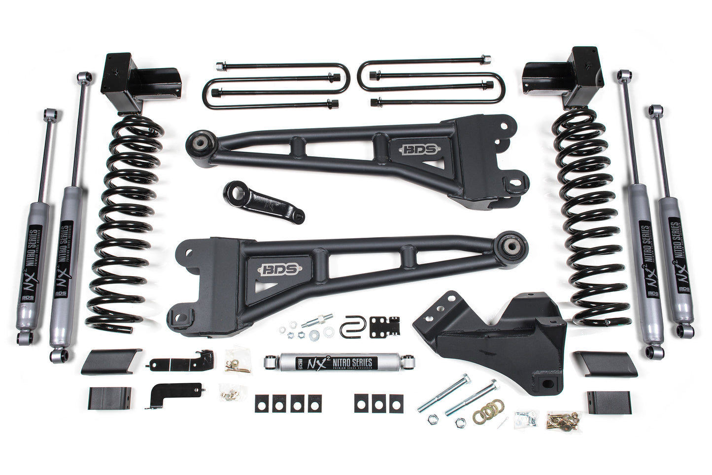 2023-2026 Ford F250/F350 4wd 5" Radius Arm Suspension Lift Kit  3" Rear  Leaf Sp