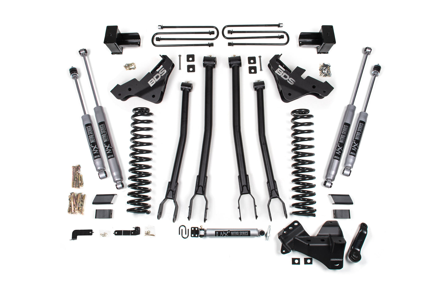 2023-2026 Ford F250/F350 Super Duty 4wd 5" 4-Link Suspension Lift Kit  3" Rear