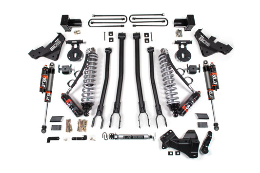 2023-2026 Ford F250/350 4wd 5" 4-Link Suspension Lift Kit  3" Rear  Block (W/O O