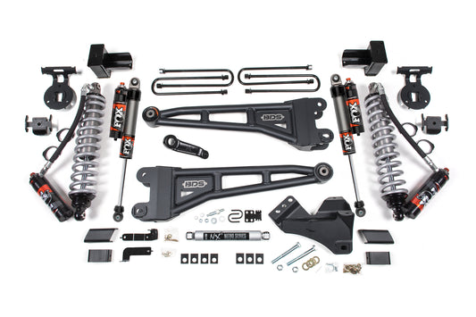 2023-2026 Ford F350 DRW 4WD 5" Radius Arm Suspension Lift Kit  3" Rear  Block  D