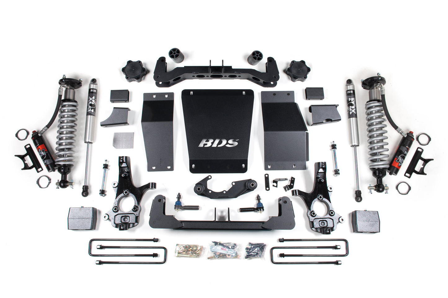 2014-2018 GM 1500 4wd 6" Suspension Lift Kit  Alum/Stamped  3.5" Rear  Leaf Spri