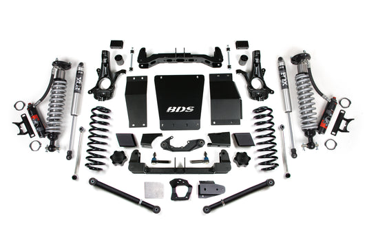 2015-2019 GM SUV 4WD 6" Suspension Lift Kit  Cast Steel  6" Rear  Coil Spring -