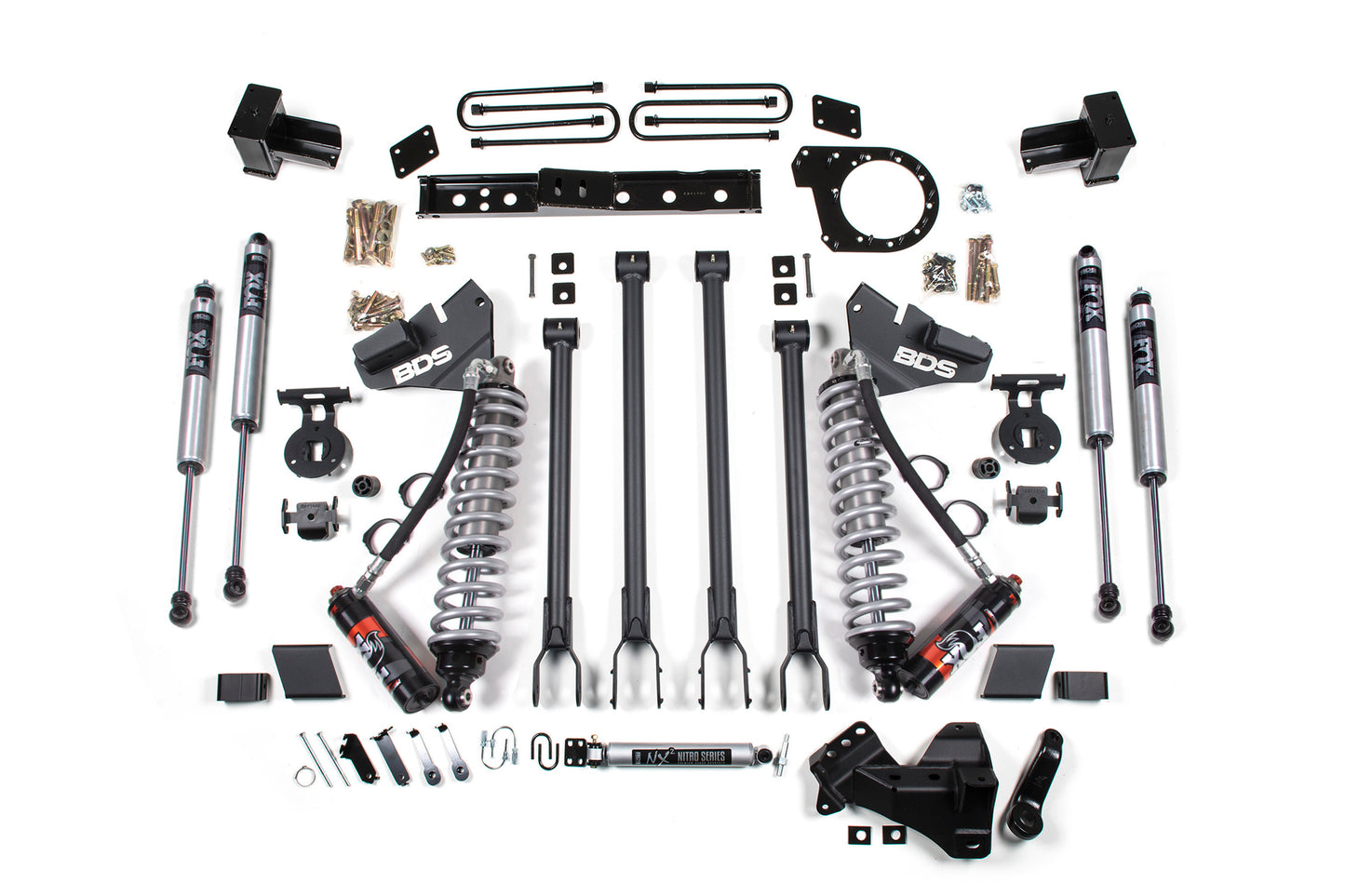 2020-2022 Ford F250/F350 4wd 7" 4-Link Suspension Lift Kit  6" Rear  Spring  Die
