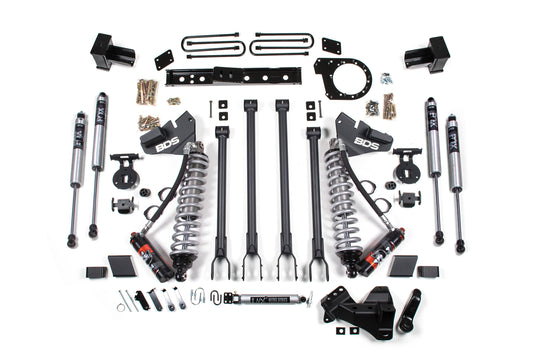 2020-2022 Ford F250/F350 4wd 7" 4-Link Suspension Lift Kit  6" Rear  Spring  Die