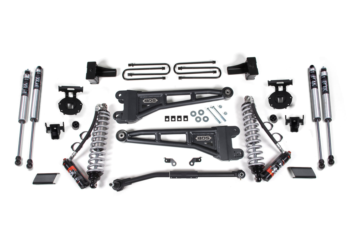 2017-2019 Ford F250/F350 4wd 2.5" Radius Arm Suspension Lift Kit  1" Rear  Block