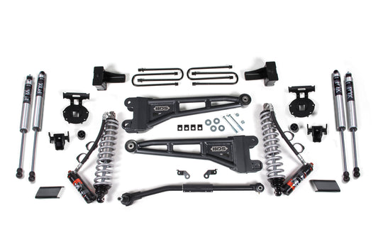 2017-2019 Ford F250/F350 4wd 2.5" Radius Arm Suspension Lift Kit  1" Rear  Block
