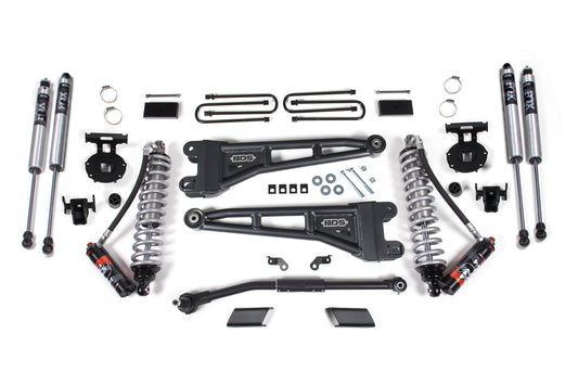 2020-2022 Ford F250/F350 4wd 3" Radius Arm Suspension Lift Kit  1" Rear  Block