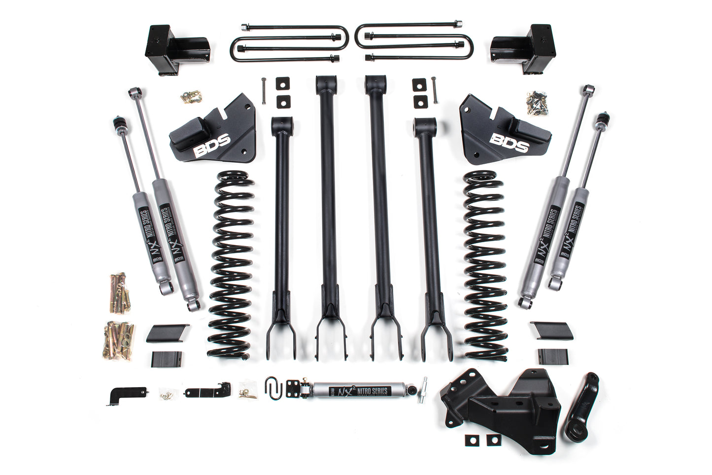 17-19 F350 DRW 4" 4-Link Lift Kit - Diesel - NX2