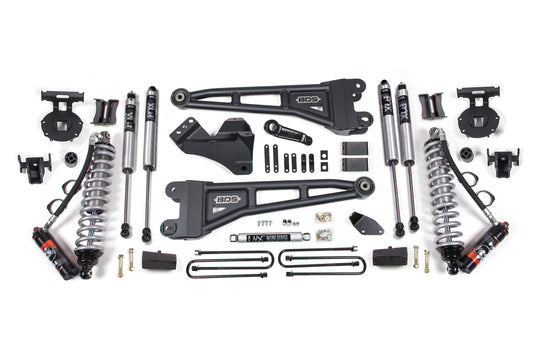 2005-2007 Ford F250/F350 4wd 4" Radius Arm Suspension Lift Kit   4" Rear Lift  L