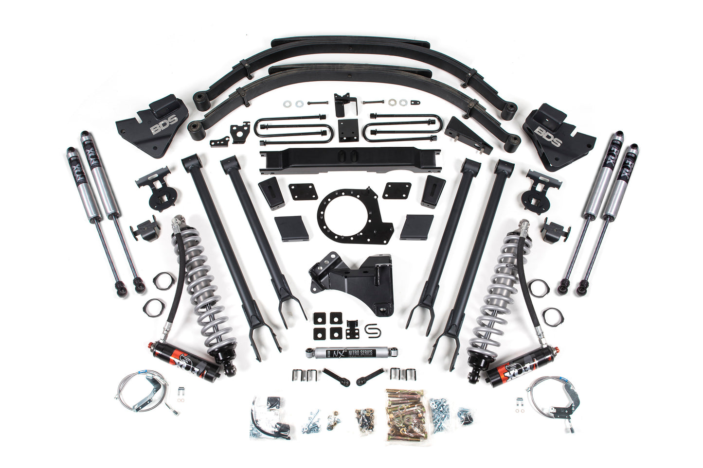 2020-2022 Ford Superduty 9" 4-Link Suspension System Fox 2.5 Performance Elite C
