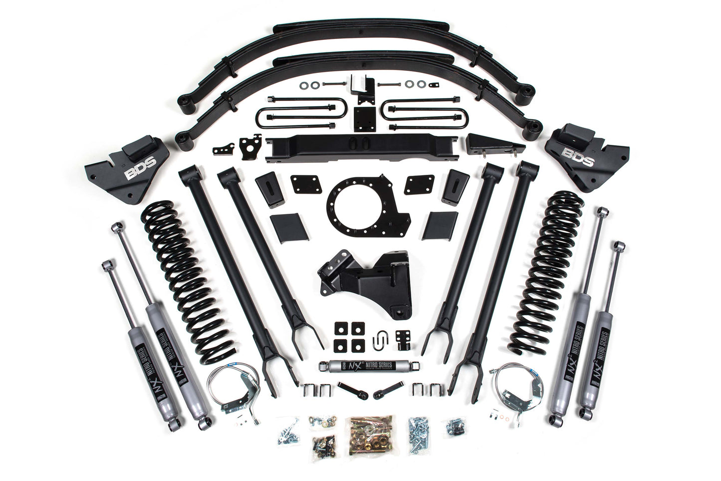 2020-2022 Ford Superduty 9" 4-Link Suspension System - Diesel - Fox 2.0 PS Shock