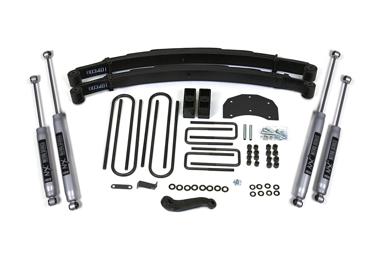 80-96 F350 4" Suspension System Monobeam 4wd