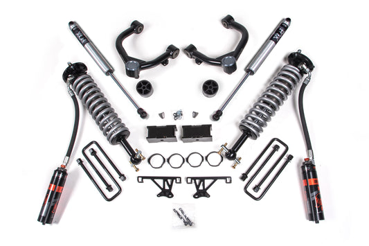 2019-2024 Chevy/GMC 1500 3.5" Performance 2.5 Coilover Kit  2.0 Rear Shock