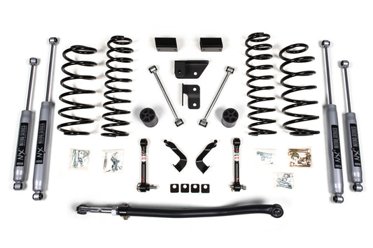 2018-2025 Jeep Wrangler JL - 4Dr-  3" Suspension Lift Kit - Coil Spring Front/Re