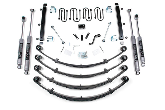 87-95 YJ Hard Top 3.5/3.5 Spring Kit