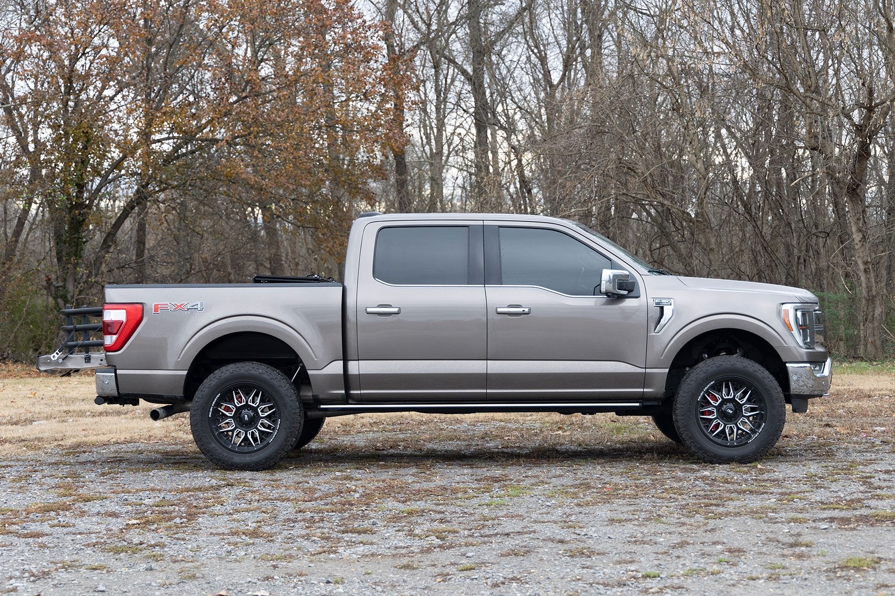Caliper Covers | Rear | Red | Ford F-150 2WD/4WD (2021-2025)