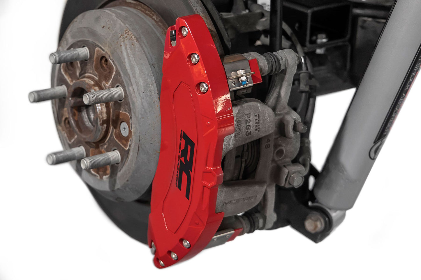 Caliper Covers | Rear | Red | Chevy/GMC Sierra 1500 (19-25)/Silverado 1500 (19-26) 