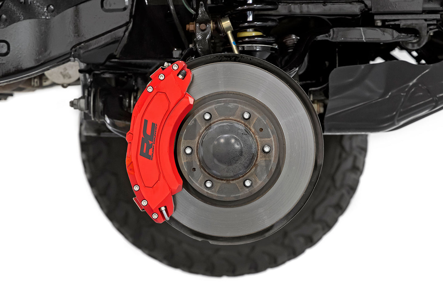 Caliper Covers | Rear | Red | Ford F-150 2WD/4WD (2021-2025)