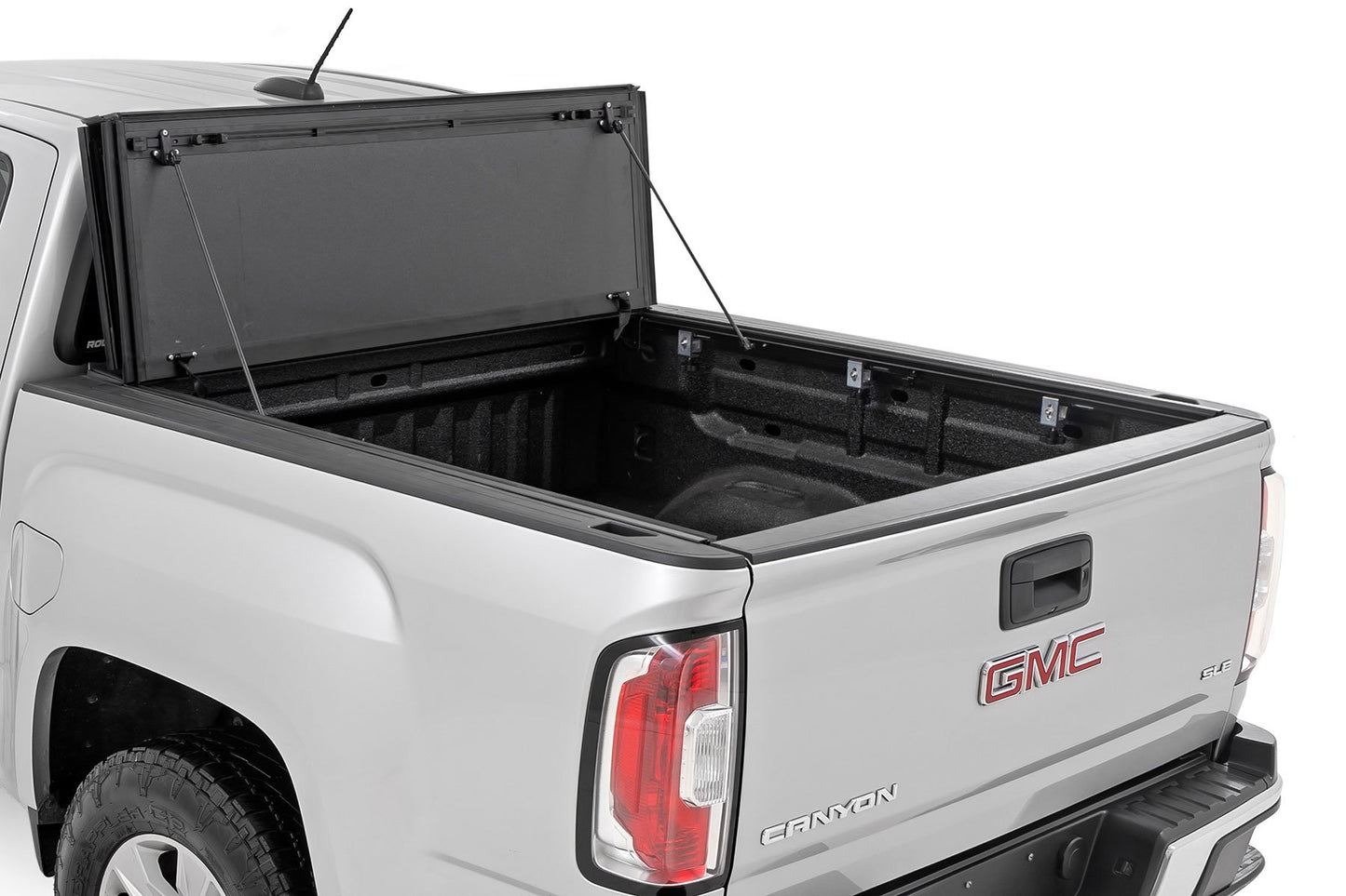 Hard Tri-Fold Flip Up Bed Cover | 5' Bed | Chevy/GMC Canyon/Colorado (15-26)
